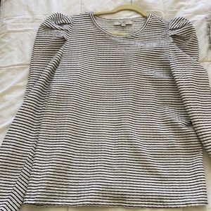 Stripe long sleeve shirt